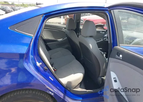 2014 Hyundai Accent Gls from USA, damaged, VIN KMHCT4AEXEU685576